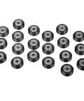 20 Piece V Shape Wheel Set With 5mm Bore And 625 Bearing Pulleys For CNC Machines And 3D Printers, Durable POM Material