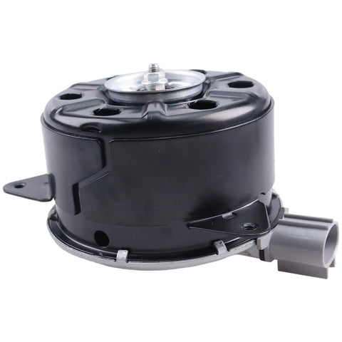 Top Shelf Radiator Fan Motor Assembly with Part Numbers 163630D110 and 1636323020 for Toyota Matrix Base Xr and Camry Se Sedans.