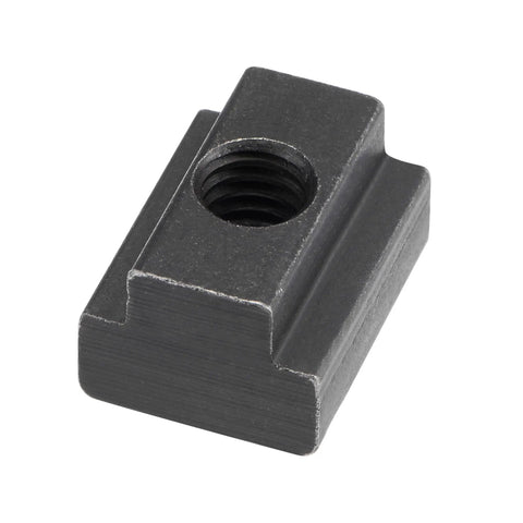 M6 Thread T Slot Nuts Alloy Steel Black Oxide Finish Grade 8.8 For Quick Clamp Fixtures And Furniture 10 Pcs 7.7mm Slot Width 6mm Slot Depth 16.5x13x10mm
