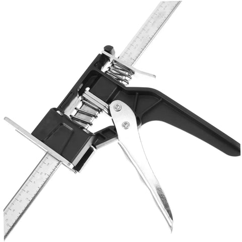 Heavy Duty 2 Piece Furniture Lifter Jack Tools Clear Adjustment Markings For Hassle Free Door Cabinet And Sofa Moving tool close-up showing durable steel frame and measurement guide.