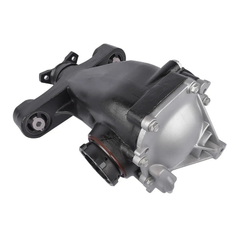 Heavy Duty Rear Differential Axle Carrier Black Drop In Replacement For Cadillac ATS 2.5L 2013 Models With 3.45 Gear Ratio, side view.