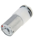 Two Pack R370 Micro Water Pump Motor With 3.7V DC Power, Tiny Suction Diaphragm Pump, compact design, side view