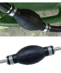 Fuel Line Hand Primer Bulb 6mm One Quarter Inch Rubber One Way Fuel Pump Transfer Vacuum Primer Pump installed