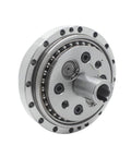 Rock Solid Heavy Duty Cycloidal Pinwheel RV Reducer Gearbox 150BX Series 750W Servo Motor detailed view of metal casing and output shaft.