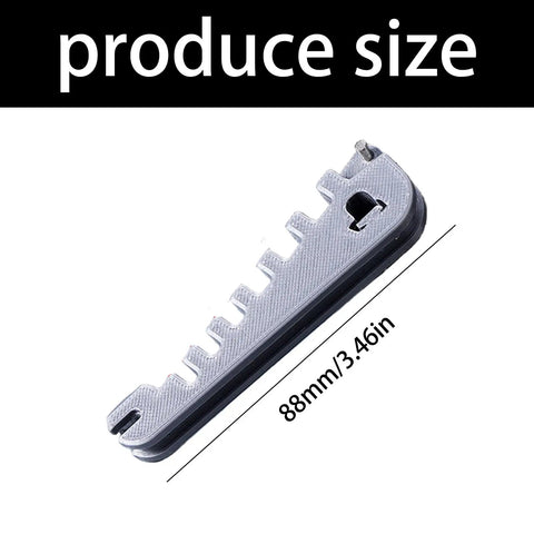 Beginner Friendly Eyeglass Frame Repair Tool For Bent Temples And Nose Pads, Quick Fix Kit, shown with 88mm size dimensions