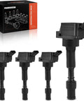 Engine Ignition Coil Pack Set For Hyundai Elantra Kona Sonata Kia Forte Optima 2.0L 2.4L L4 Replacements 2015 To 2024 Four Pack