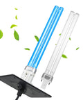18W UVC HVAC Light for Whole House Air Purification in Ducts 253.7nm Ozone Free 110V with Spare Bulb