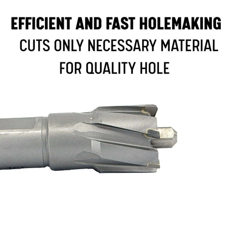 Drill America carbide-tipped annular cutter, 5/8 in diameter by 1 in length, CTC Series