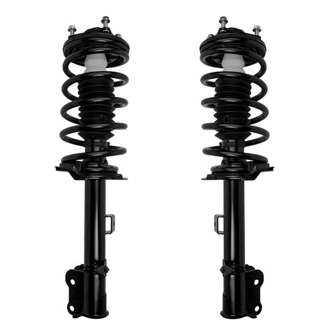 Front Suspension Kit 10pc For Mazda Tribute, Ford Escape, Mercury Mariner, Steering Knuckles, Wheel Hub Bearings, Front Struts