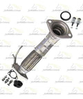 Direct-Fit Exhaust Front Pipe With Flex for Acura TSX 2009-2014 2.4L Stainless Steel 409 Grade Includes Gaskets