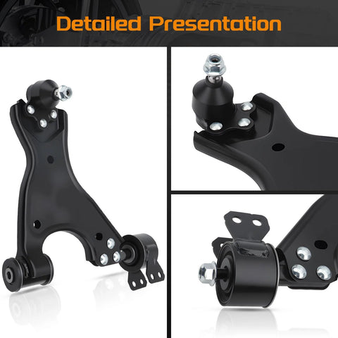 Front Lower Control Arm With Ball Joint Compatible With Buick Enclave, Chevrolet Traverse, Saturn Outlook, And GMC Acadia 2007 To 2017