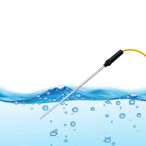 K Type Thermocouple Probe Handheld Temperature Sensor Stainless Steel Tip Built To Last In Harsh Environments High Temperature Range Minus 50 To 400 C Easy To Clean Workhorse For Industrial And Lab Use TP15 in water