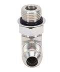 Solid Pro One Quarter Inch Hydraulic Adapter Fitting 90 Degree Elbow 37 Flare Male Thread To SAE ORB Male Interface High Pressure Connector J514 Fitment For Auto Rigs Heavy Duty Build Leak Proof Seal Works Great At Shops Gear Up Fast, metal elbow fitting
