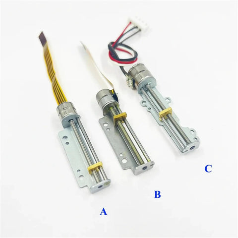 Heavy Duty Rock Solid DC 5V Two Phase Four Wire Stepper Motor Linear Actuator With Permanent Magnet Slider Nut, three models