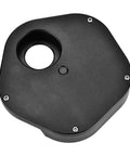 1.25 Inch 5 Position Manual Filter Wheel for Telescopes with T2 Mount Camera Adapter, top view showing filter slot opening.