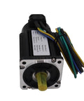 Front view of 80Mm Electric Servo Closed Loop Encoder Motor 24V 48V DC BLDC High Torque 400W 1500RPM 2.5Nm for CNC and 3D printers