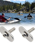 Heavy Duty Stainless Steel Kayak Rail Screws And Nuts Kit For Kayaks Boats And Canoes Replacement Track Hardware M6 Threads