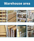 Warehouse area with stacked boxes of Heavy Duty Linear Guide Rail 600mm HGW15CC Only Rail for CNC machines.