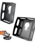 2Pcs Heavy Duty Upgrade Square Slot Cutter Blade For Drywall Outlet Box Cutting compatible with Dewalt 20V and Milwaukee M18 Multi Tools.
