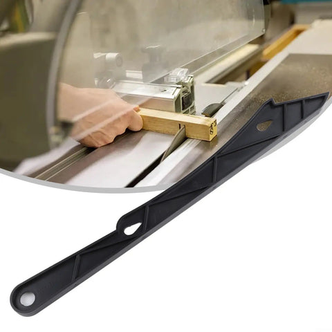 Rock Solid 16 Inch Safety Push Block, heavy duty plastic, used for feeding wood safely through table saws.