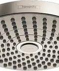 Croma Select S 7 Inch Low Flow Showerhead With EcoRight Water Saving Two Spray Modes Rain And IntenseRain QuickClean Brushed Nickel Finish