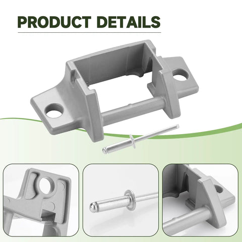 RV Awning Foot Replacement Kit For AE 8300 8500 8700 9000 Awnings Die Cast Foot Service Kit With Bottom Brackets Built To Be Beefed Up For Tough Camper Mounts