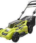 Cordless Push Lawn Mower 20-Inch 40-Volt Brushless With Whisper Quiet Design No Gas Needed Yet Delivers Real-World Power Load-Sensing Motor Long Battery Life Lightweight And Low Noise For Effortless Yard Care. 20-inch 40V brushless mower with bagger