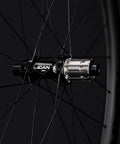 Close-up of Shimano 11/12 Speed Freehub on G24SL 1297g Carbon Gravel Wheelset For 700C, 40mm Rim Depth, 25mm Inner Width, Disc Brake Ready