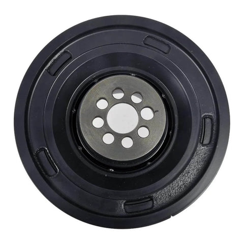 Premium Harmonic Balancer For Audi A5 2015 2016 Cast Iron Black Serpentine Drive Belt 59mm Depth 24mm Inside Diameter Replacement