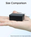 Built Tough Abs Plastic Project Box 8 Piece Set Small Electrical Junction Enclosure For Diy Electronics And Circuit Prototyping In Black on hand for size comparison.