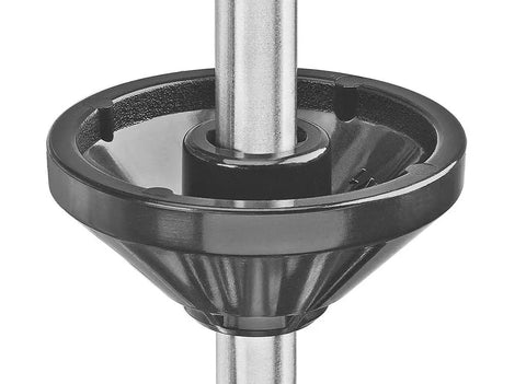 Centering Cone For Fixed Base Compact Router DNP617 Pro Grade Precision Router Accessory For Accurate Pocket Cuts And Smooth Edge Routing Durable Silver Finish Ideal For Fine Woodworking