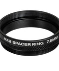7.5mm ring from Pro Grade Astro Imaging M42 Spacer Kit With 7.5mm 12mm And 30mm Rings For Back Focus Fine Tuning Between Camera And Telescope