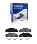 Front Brake Kit For Ford Focus 2008 2009 2010 2011 With Ceramic Brake Pads Premium Disc Rotors Front Wheel Hub Bearing Assembly Hardware Kit