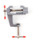 Compact Table Vise For DIY Projects And Crafting, Portable Bench Vise With Swivel Base, Adjustable 0 To 1.2 Inch Clamping Range