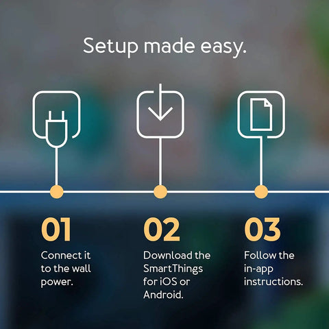 Instructions for setting up All In One Smart Home Hub That Connects Z Wave Zigbee And Matter Devices Works As A SmartThings Hub And Plays Nice