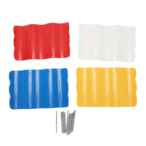 Go-To Four-Tier Stackable Cup Organizer With Wave Shape Bottle Rack colored panels and rods for assembly