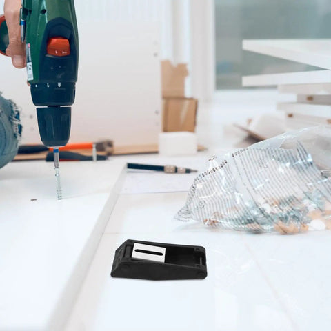 Installation of Two Pack Rubber Toggle Latch Draw Catch For Storage Boxes And Boat Cargo on white board surface