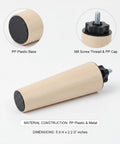 Tapered Cone Furniture Leg With M8 Thread For Mid Century Style Replacement Fits Sofas Cabinets And Ottomans Durable PP Plastic