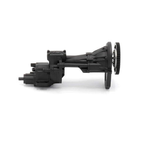 Side view of VFD Transmission Kit VPS10152 For RC Cars And Trucks With Forward Motor Layout Built In Six Point Five Percent Overdrive