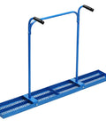Round Hole Concrete Tamper With 36 Inch By 6 1/2 Inch Pro Grade Reinforced Grill And Rubber Grip Handle for compacting concrete.