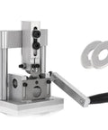 Heavy Duty Manual Wire Stripper With Drill Mount Cable Peeler Handles 1-15 Mm Copper with cranking handle and aluminum base.