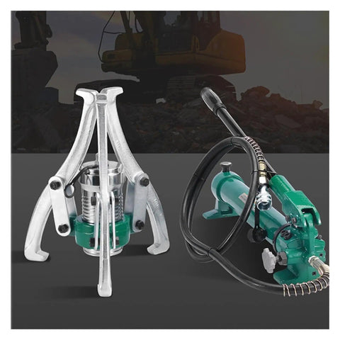 Split Hydraulic Puller 5 To 20 Ton Heavy Duty Universal 2 Or 3 Jaw Bearing And Pulley Separator with 360 Degree Pump