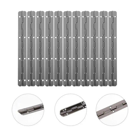 Rotating Concealed Hinges Set 10 Pieces Heavy Duty Butt Door Hinges For Cabinets And Furniture, Easy Install, Iron Hardware