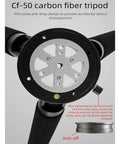 Carbon Fiber Equatorial Telescope Mount Stand For Planetary Imaging, Heavy Duty, lightweight design, anti-drop tripod