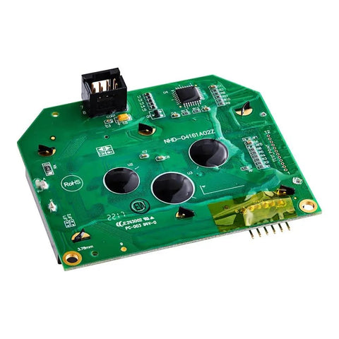 Heavy Duty Drop In Replacement LCD Display Control Board for Commercial Ice Makers Parts 000006728 And 000007827 showing circuit board details.
