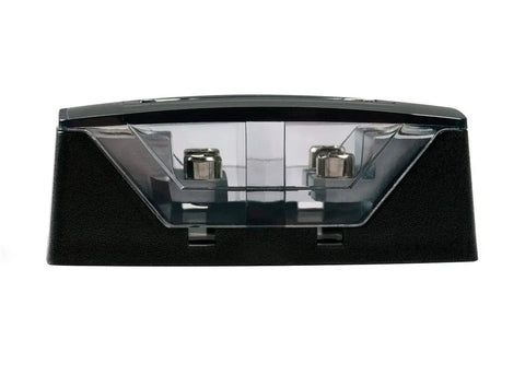 Front view of Dual Fuse Holder For Car Audio Systems With AFS Terminals And Versa Gauge Brass Hardware For Rock Solid Connections