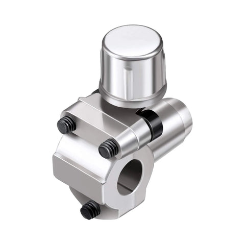 Chinco BPV-31 piercing valve kit, silver metal, refrigerator valve for 1/4, 5/16 and 3/8 in OD pipes