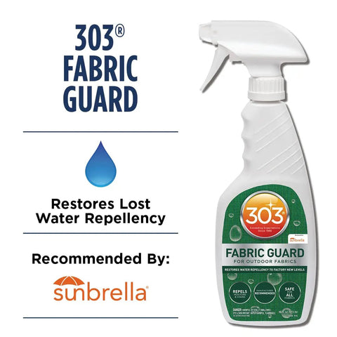 Outdoor Fabric Guard Restores Water Repellency To Factory New Levels, Repels Moisture, Prevents Stains, Safe For All Fabrics, 32 Oz