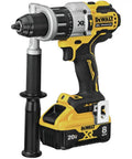 20V Max Cordless Drill Combo Kit With A Straight Beast Hammer Drill And Impact Driver Bundle Including An 8Ah Battery
