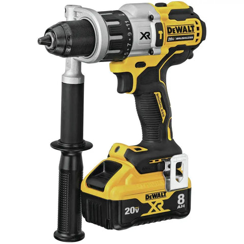 20V Max Cordless Drill Combo Kit With A Straight Beast Hammer Drill And Impact Driver Bundle Including An 8Ah Battery